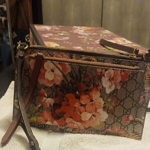 Floral Designer Gucci Crossbody Bag